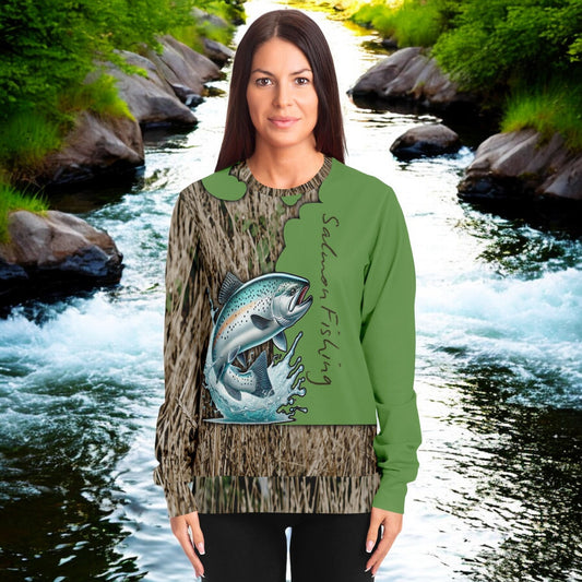 The Leaping Atlantic Salmon Sweatshirt!