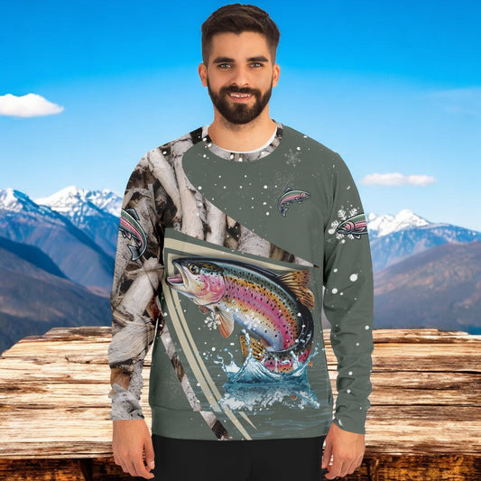 Chase the Jumping Rainbow Trout Sweatshirt!